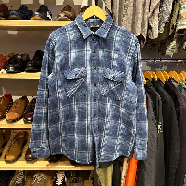 1990'S FIELD&STREAM QUILTING FLANNEL CHECK SHIRT