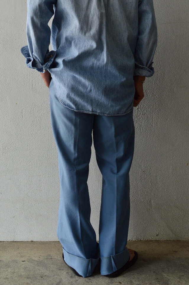 1970's Vintage US Poly Wool Slacks With Talon Zipper ビンテージ ポリスラックス 70s タロンジップ