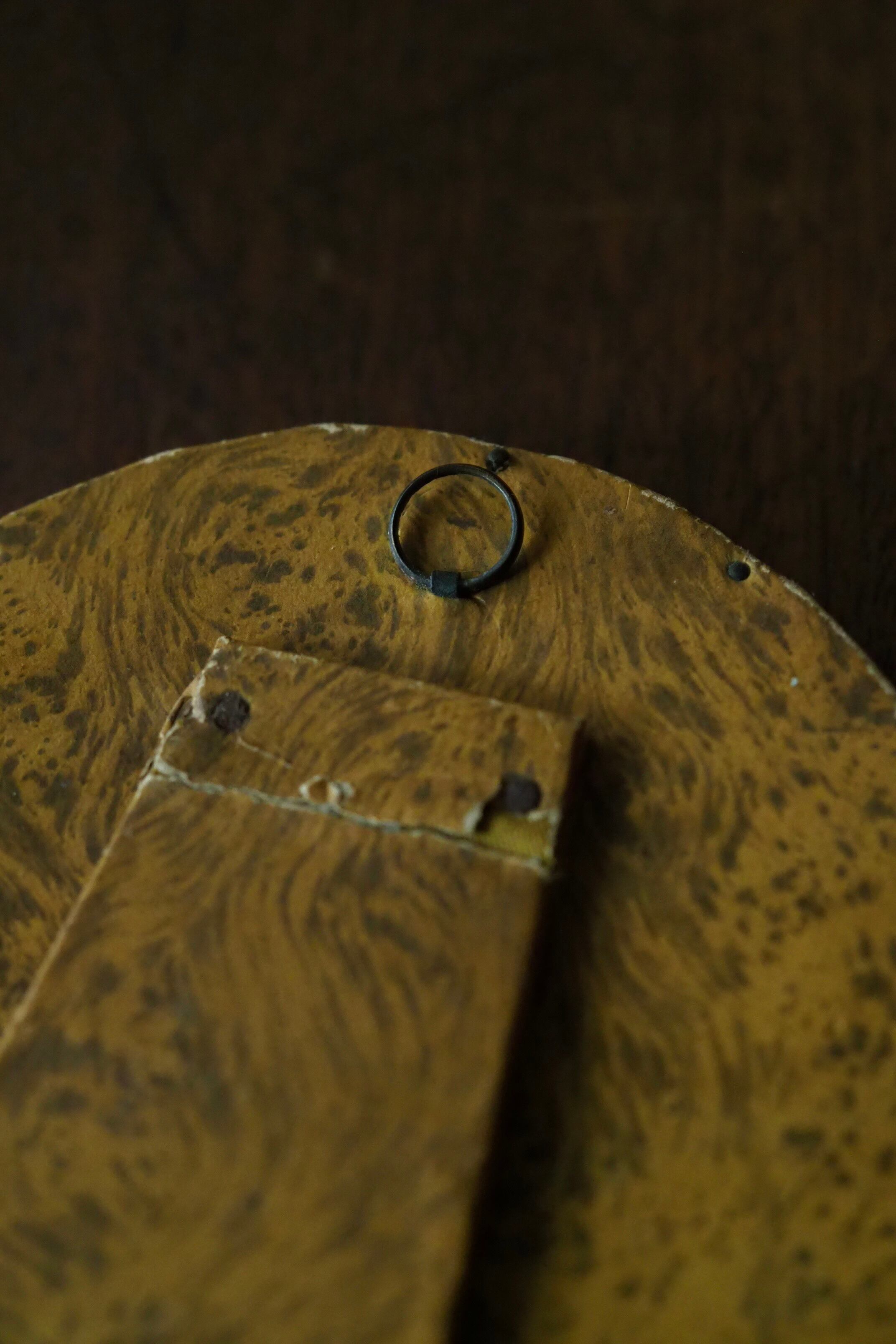小さな楕円額縁-antique oval stand frame | アンティーク