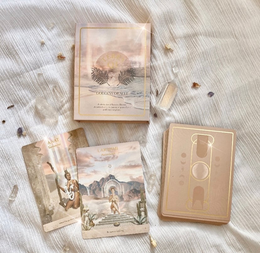 完売しました】TERRA QI GODDESS 女神のオラクルカード＆ガイドブック  