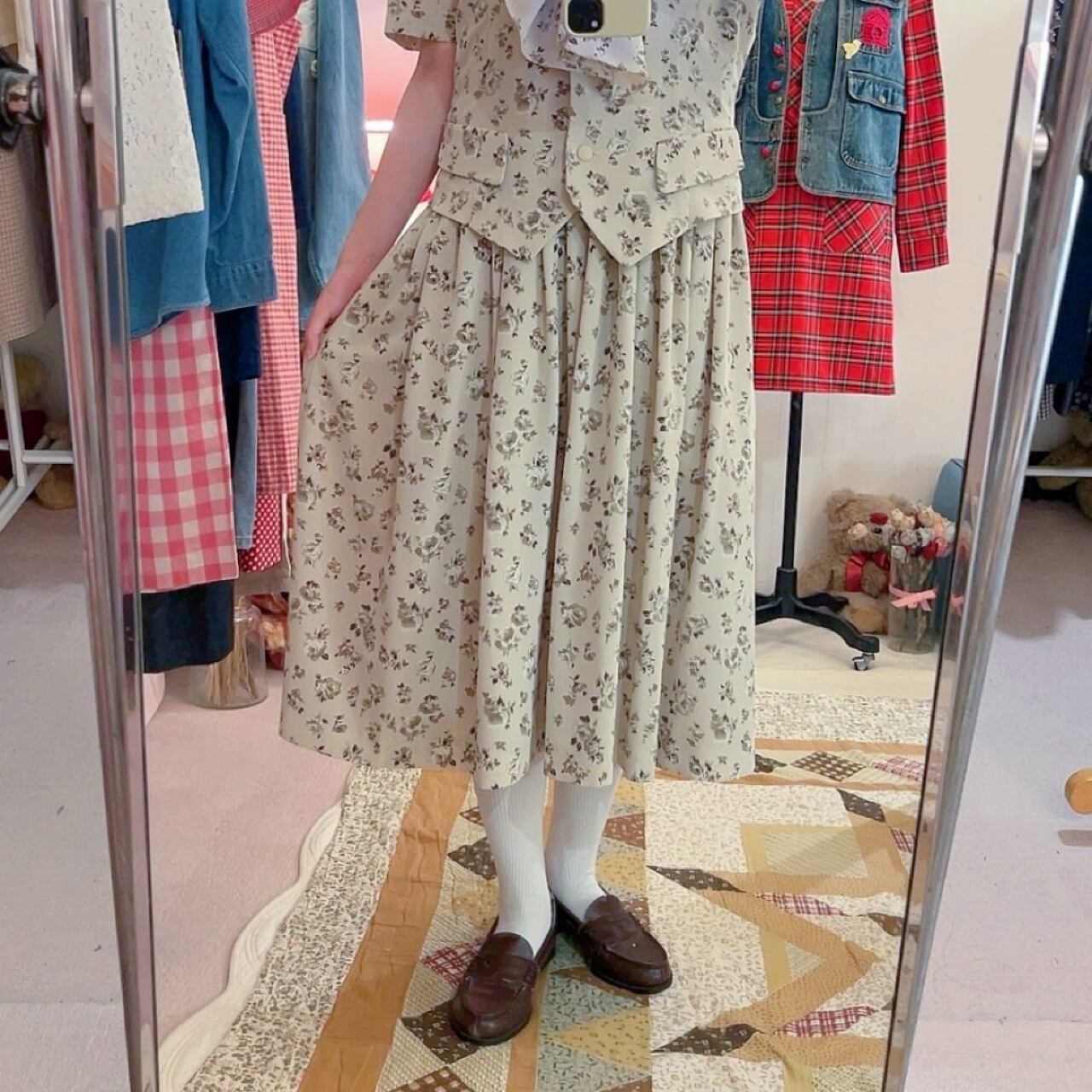 ribbon sailor collar separate one-piece