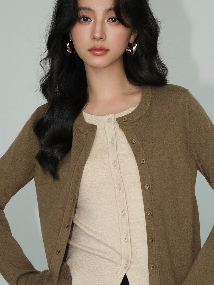 コージーラップカーディガン