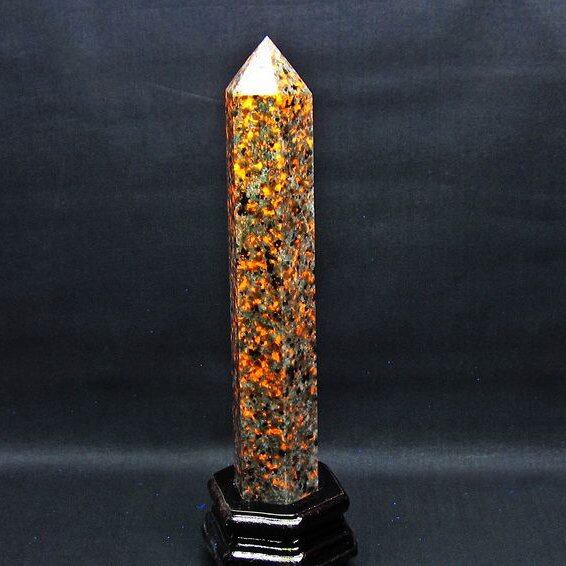 ユーパーライト 六角柱 台座付属 一点物 152-2990