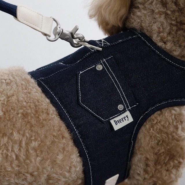 〈 即納アイテム 〉Dverry リード/ Hard rope leash (ネイビー)