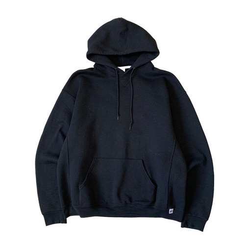 “00s RUSSELL ATHLETIC” black hoodie