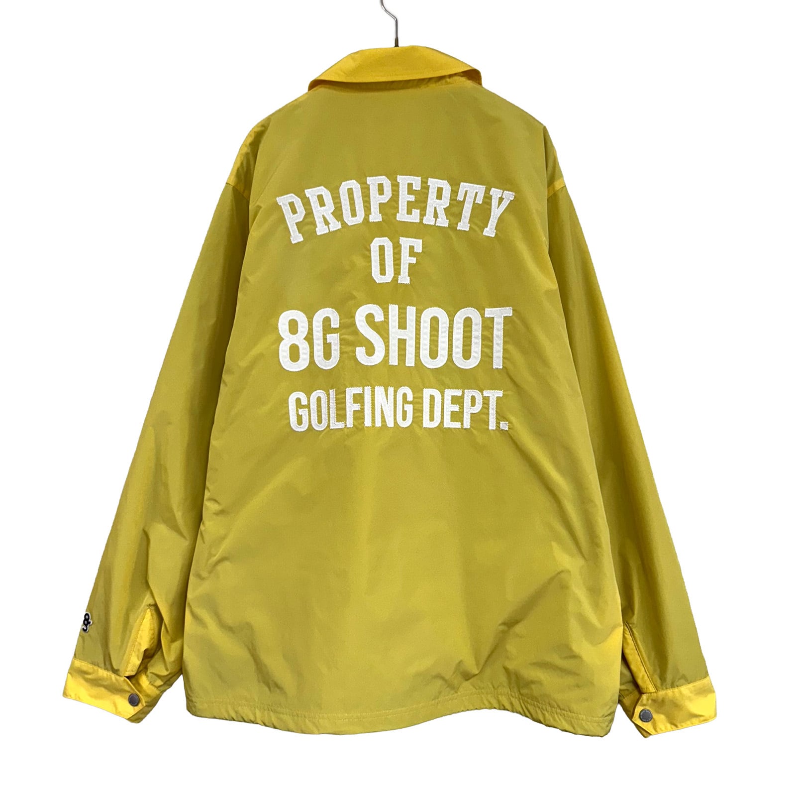8G COACH JACKET -YELLOW- | 8G SHOOT WEBSTORE