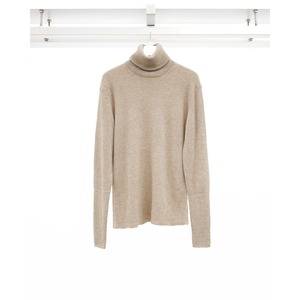 [KLASICA] (クラシカ) 26F-TTL-CK100 "SMOKE 2" Light Weight Turtle Neck (Greige)