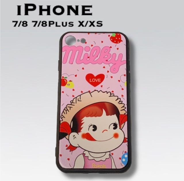 【新品】ペコちゃん milky iPhone ケース