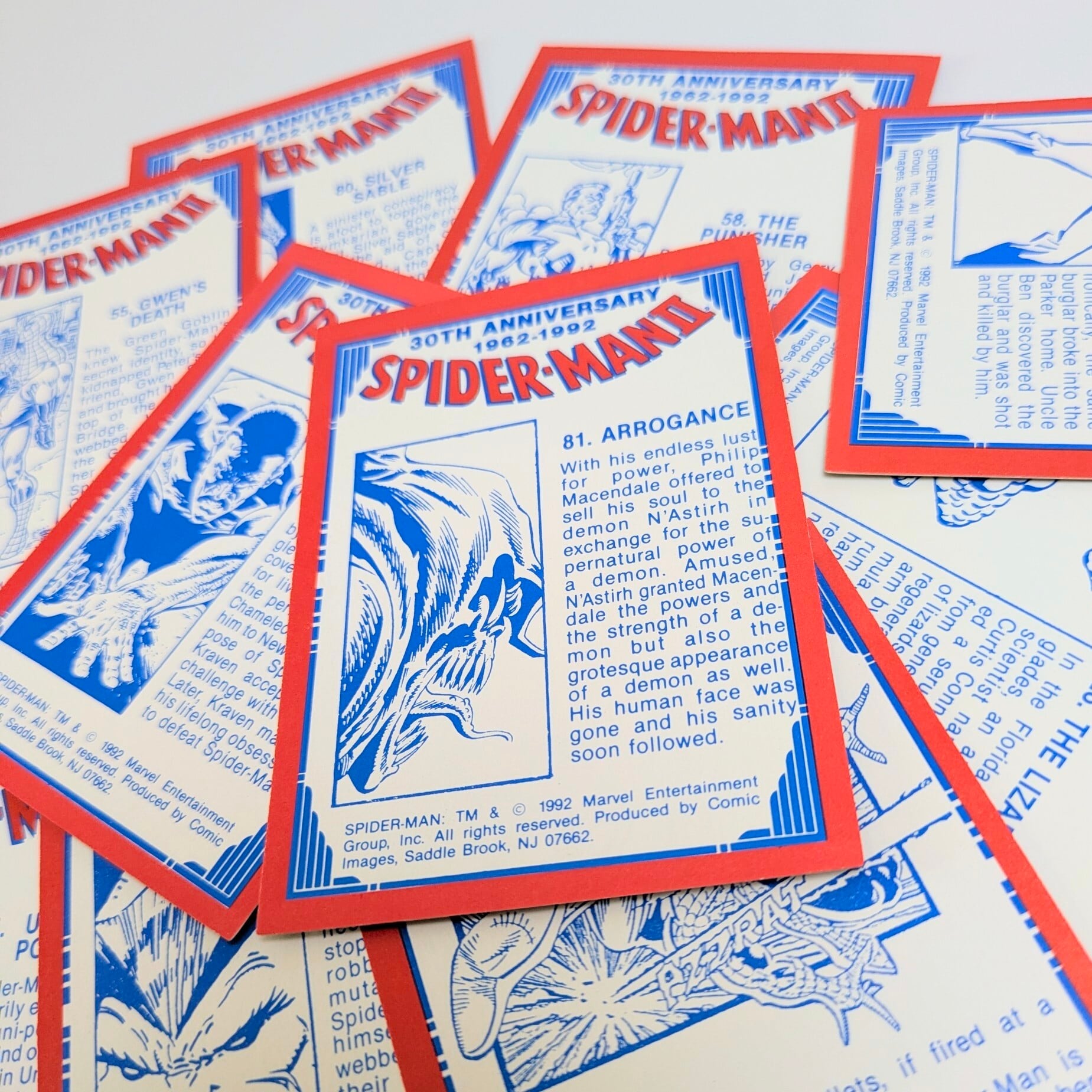 ☆送料無料！☆VINTAGE1992【 Spiderman II 30th Anniversary