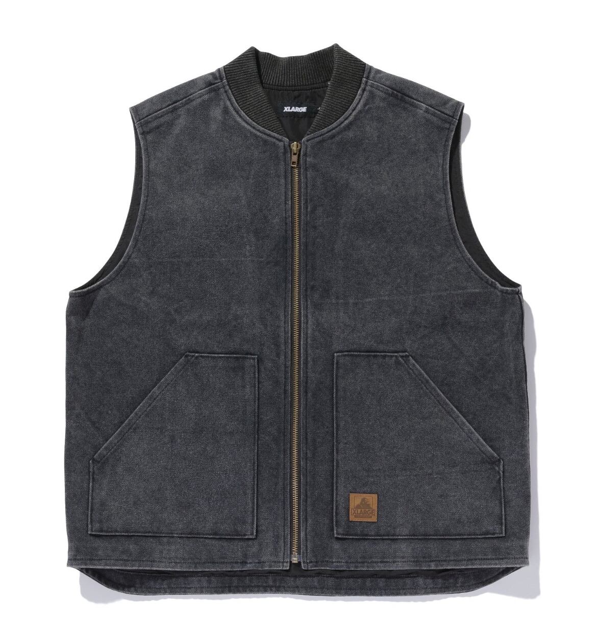 XLARGE PATCHED CANVAS VEST | バイシクルショップサイトウ