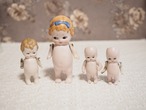 小さな小さなぽってりビスクドールB　スリーピングアイ（アイ手動・腕付け替え・欠けあり） 画像19