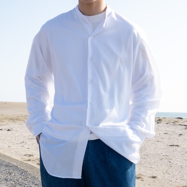 1973s Australian Army Band Collar Shirt /オーストラリア軍 バンドカラーシャツ
