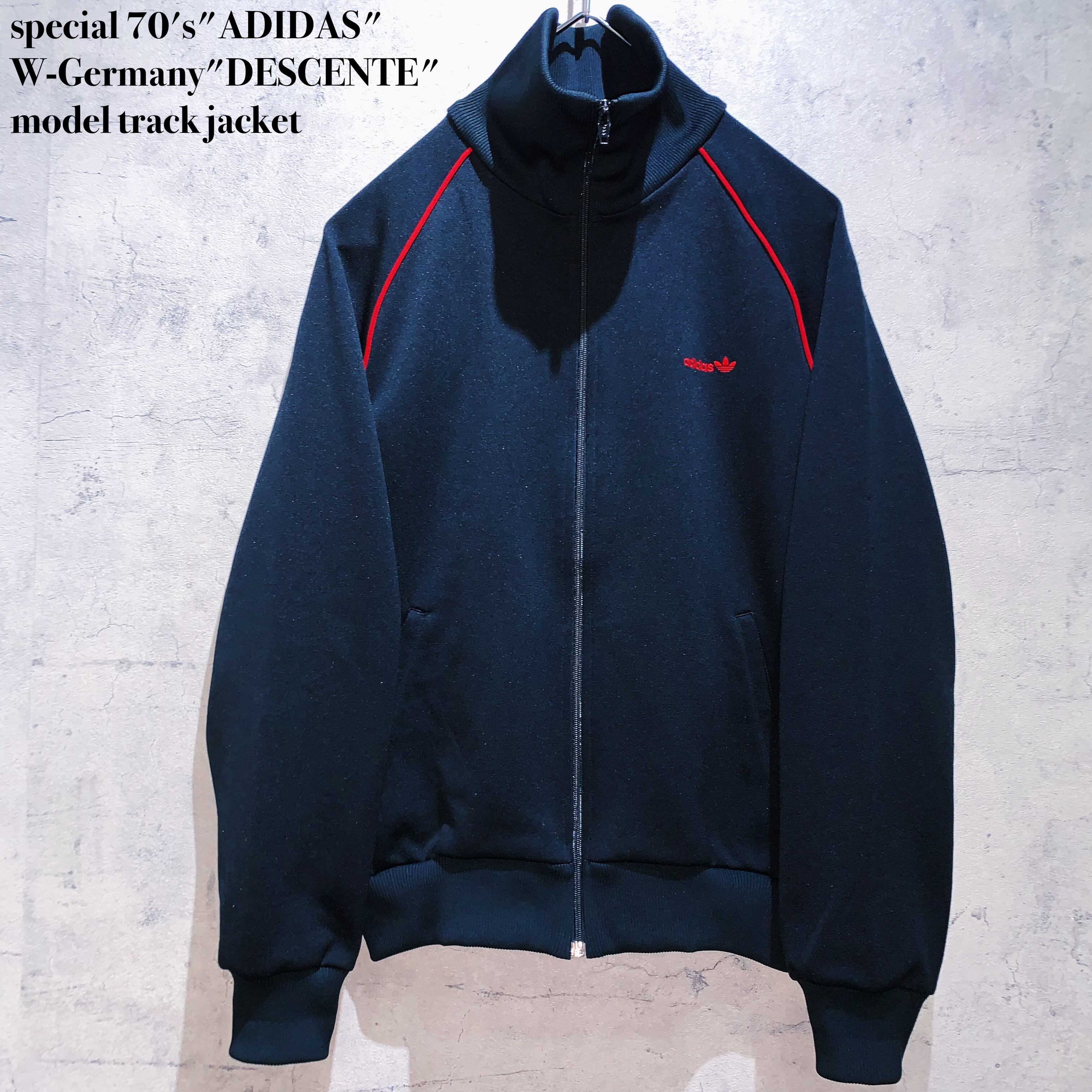 希少60s☆BRD/W.Germanyアディダスデサント製西ドイツ製ナイロンjk