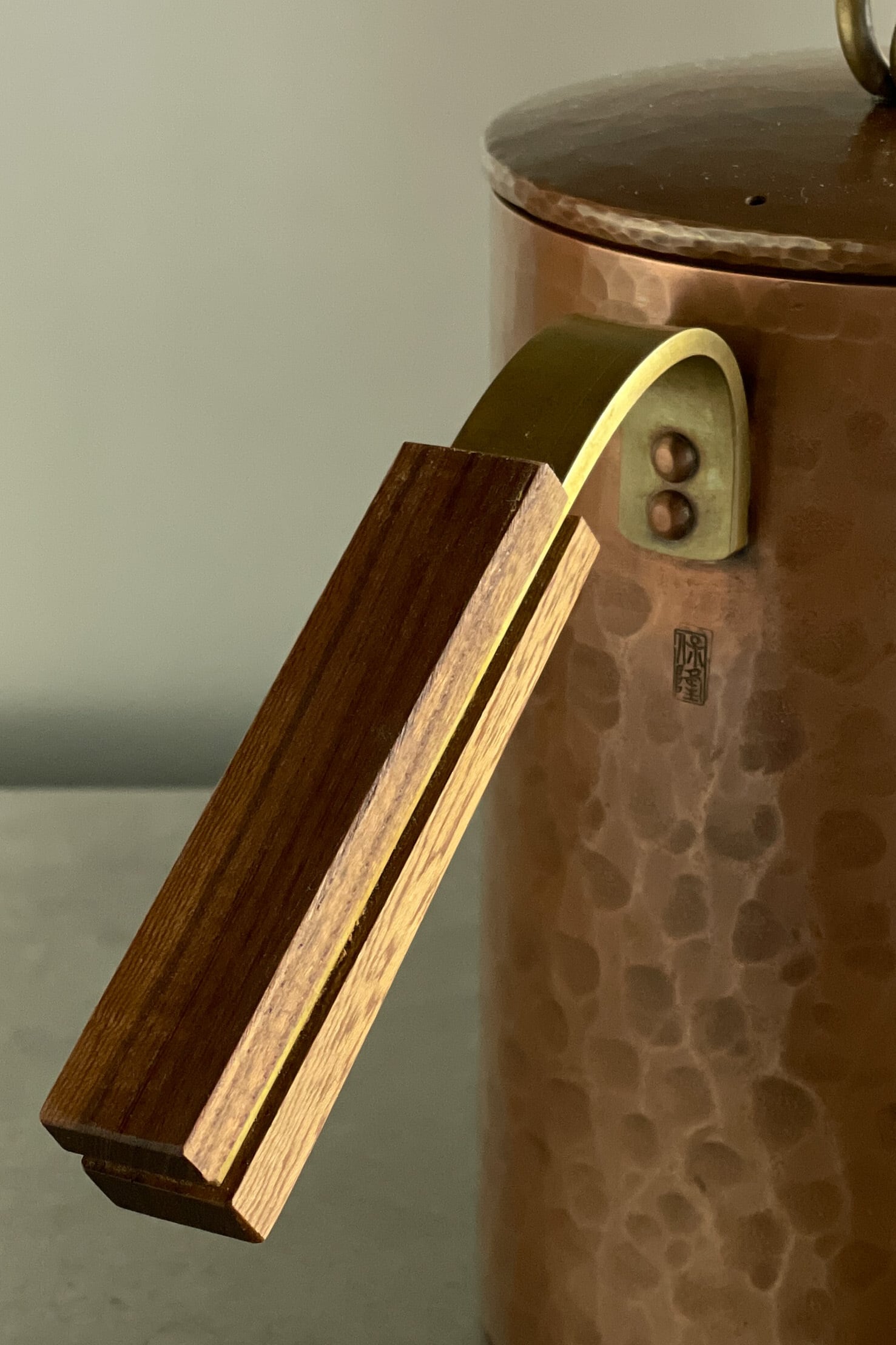 ケトル 鎚起銅器 大橋保隆作品 OYa2309_02a | web-shop MITATE
