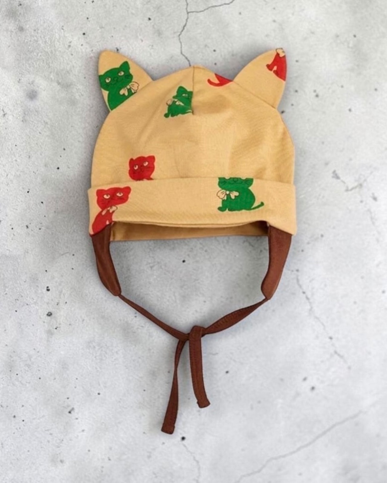 【mini rodini GOODS】KITTENS EAR BABY BEANIE