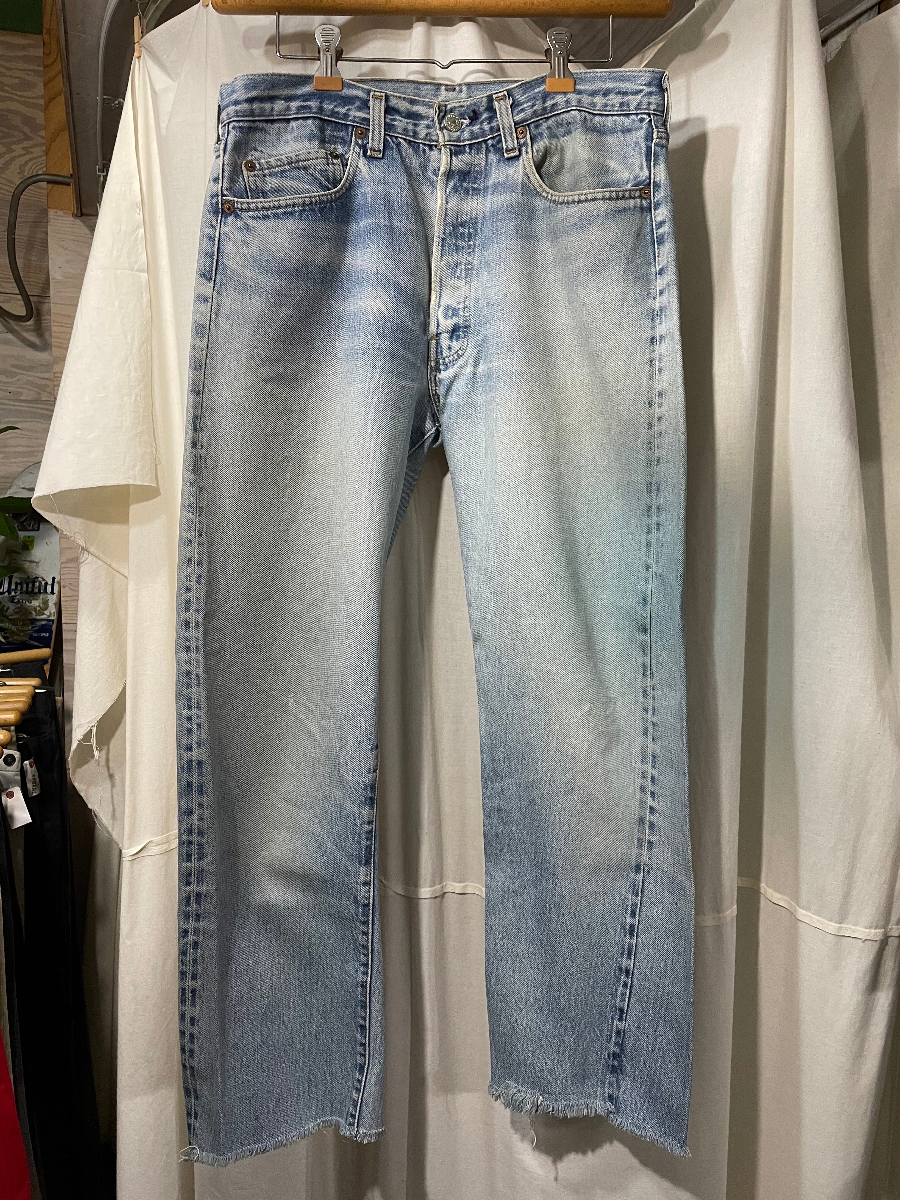 80's vintage Levi's 501 赤耳 ストレートデニムパンツ W32~33程度 リーバイス