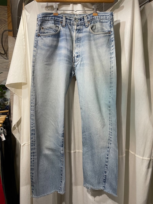 80's vintage Levi's 501 赤耳 ストレートデニムパンツ　W32~33程度　リーバイス