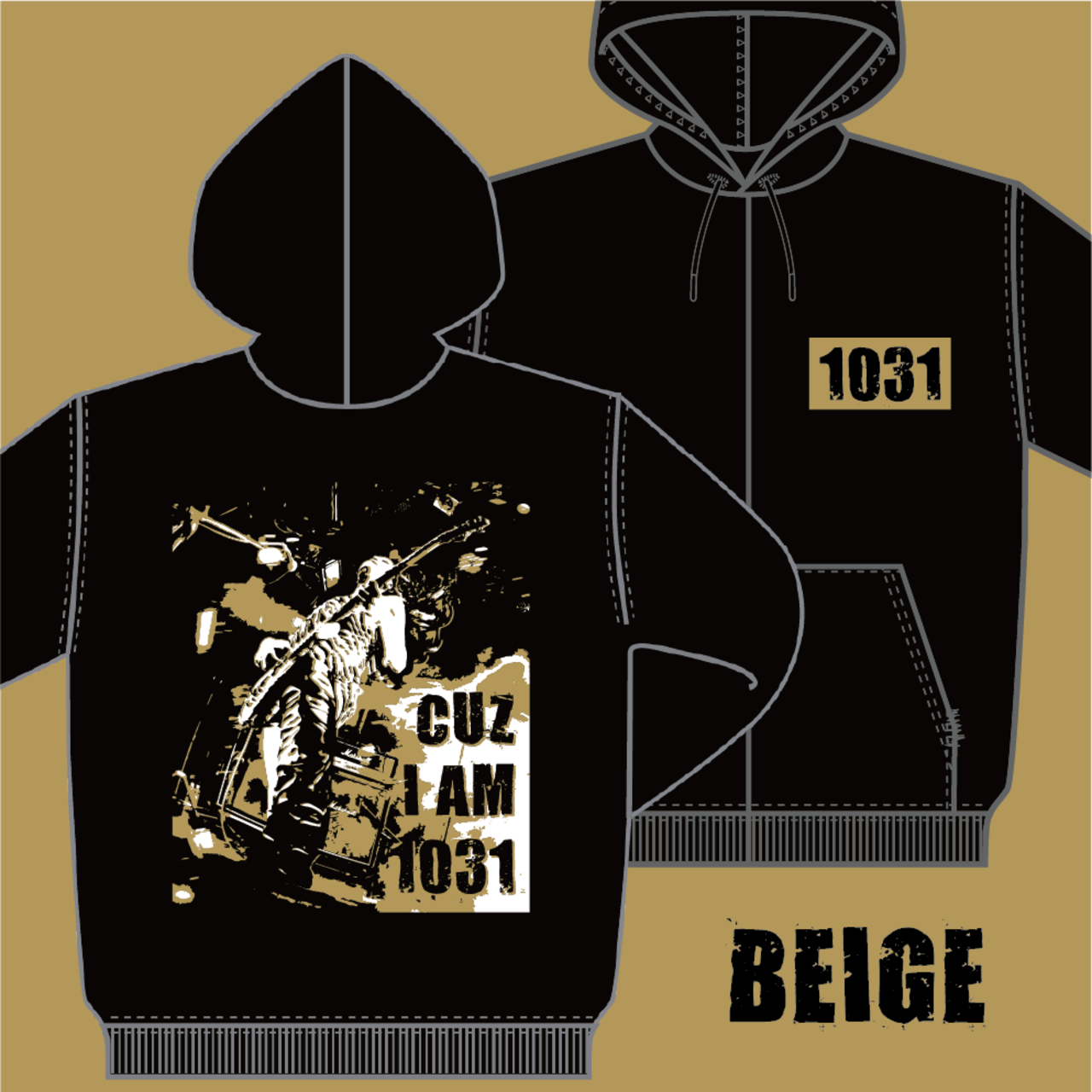 ZIP】きよパーカー - 1031 | KIYOSHI THE SHOP