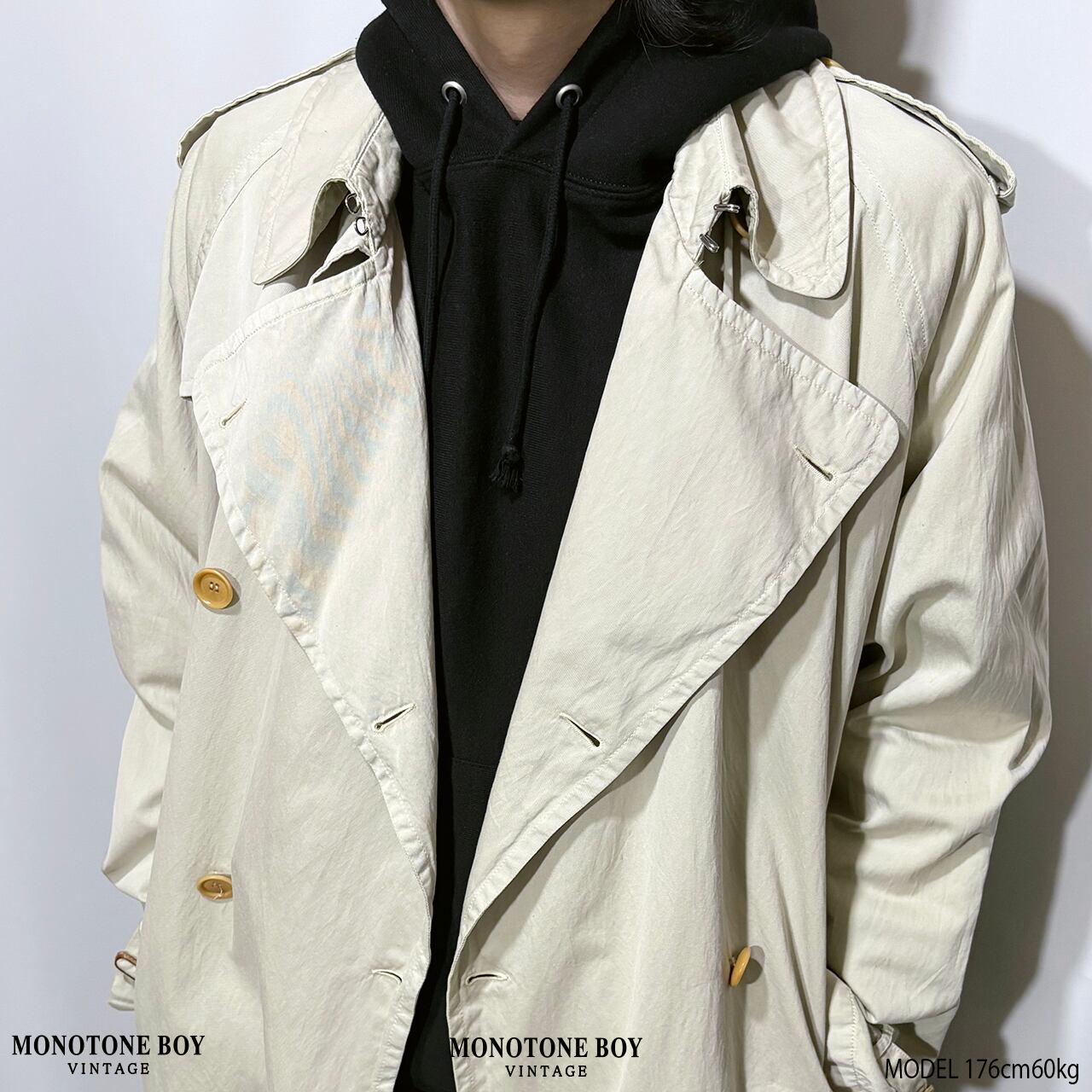 C.P. COMPANY Early 90'S Trench Coat Idea from Massimo Osti