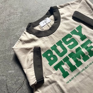 BUSY TIME ロゴリンガーT (Free160-170サイズ)