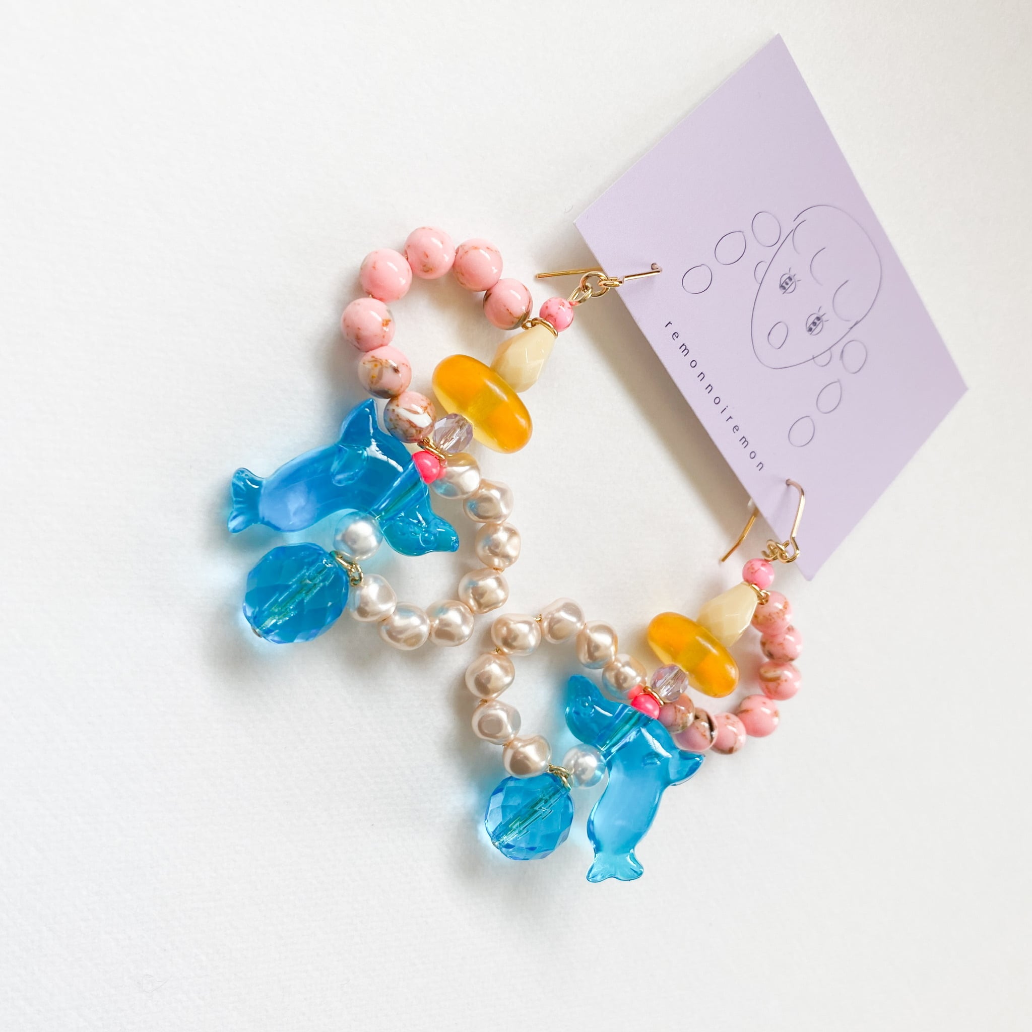 くねくねピアス/イヤリング