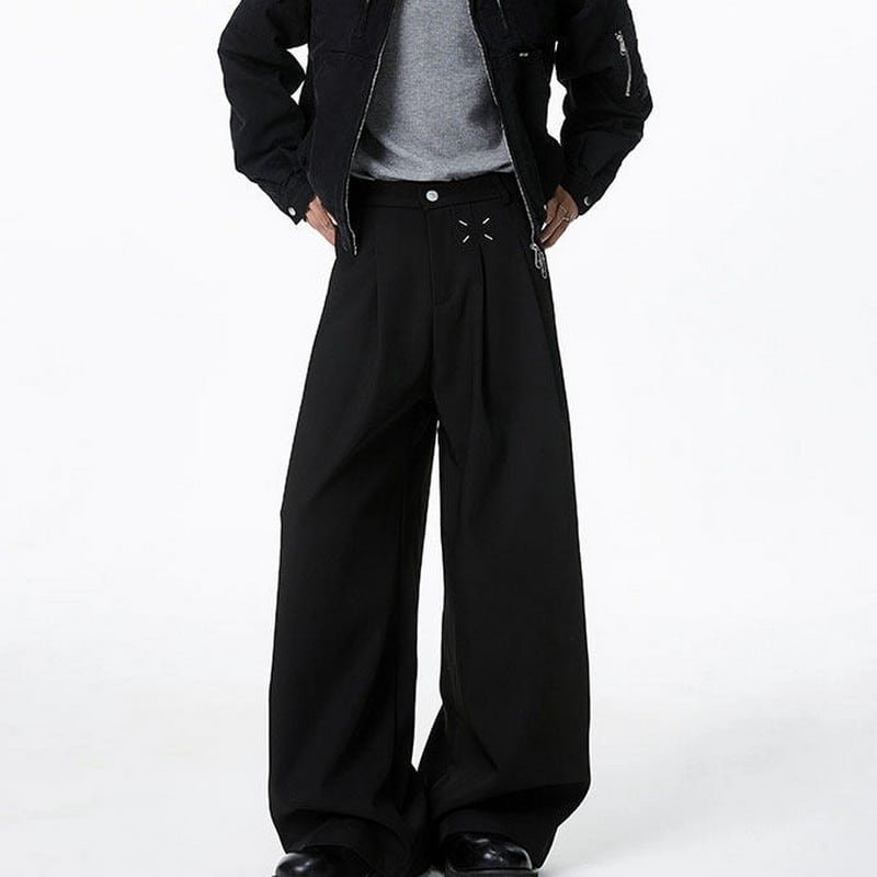 スムースラインストレートパンツ 00087