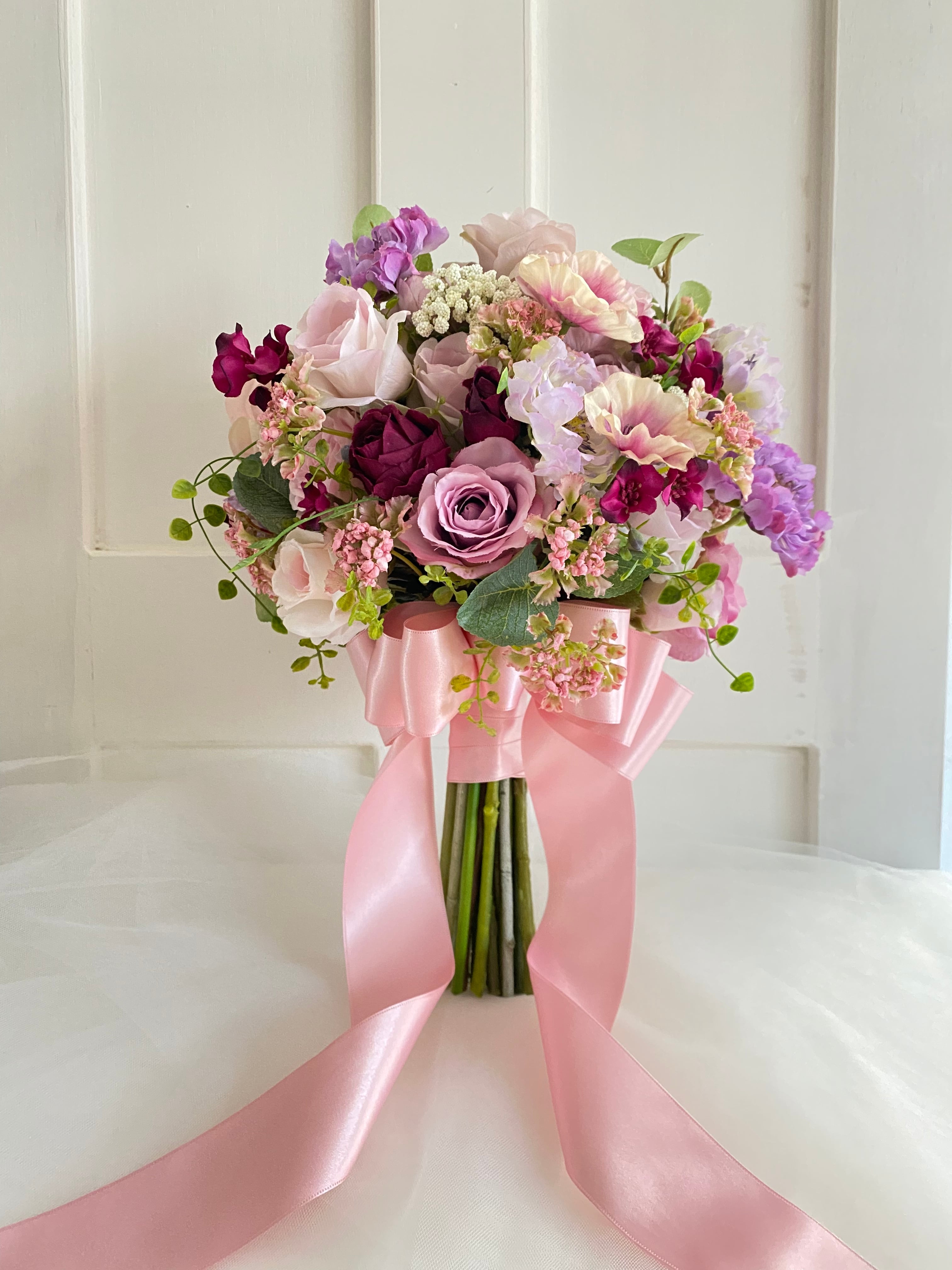 薔薇のナチュラルブーケ＆ブートニア ウェディングブーケ | cocofleur