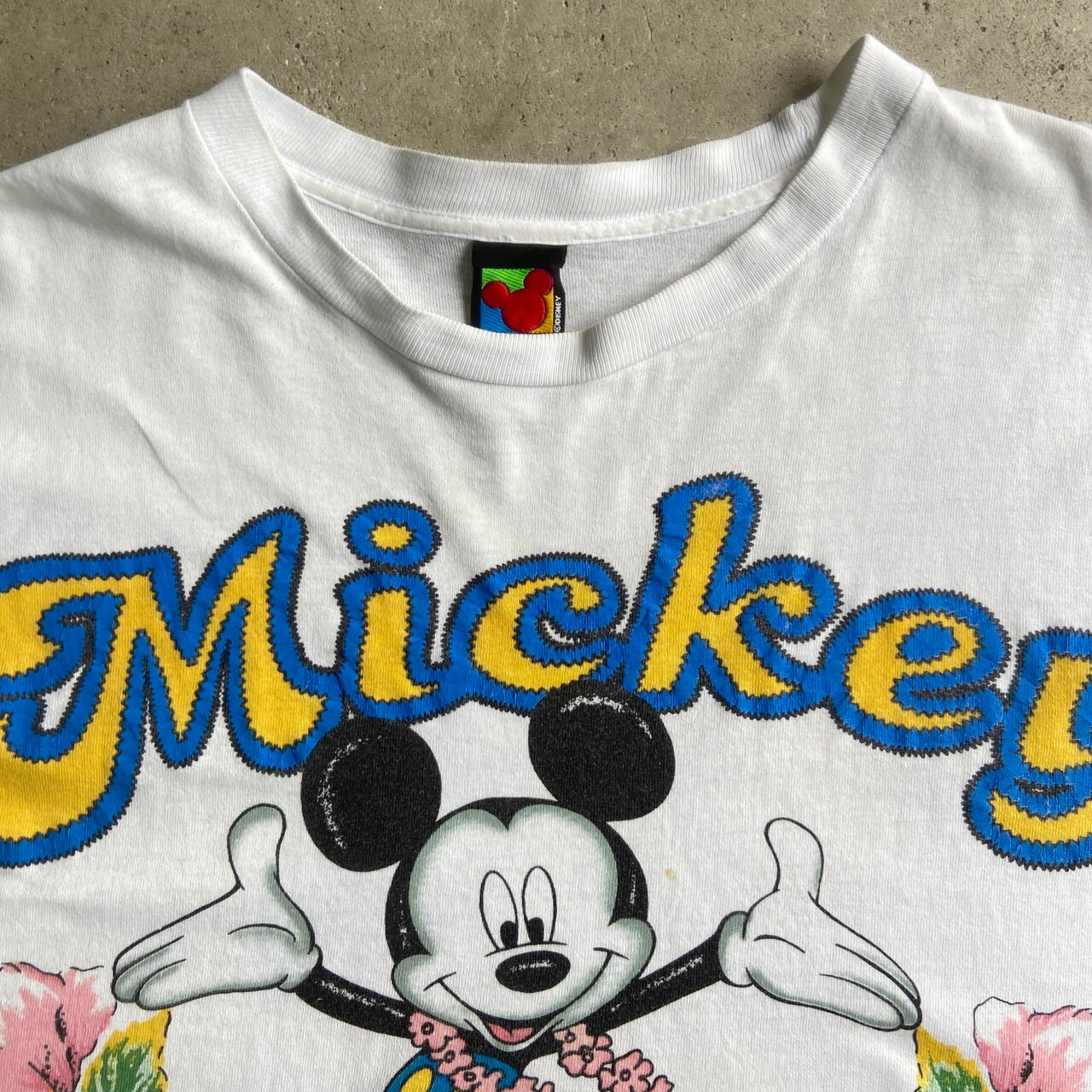古着 90年代 MICKEY INC MICKEY MOUSE ミッキーマウス キャラクター 