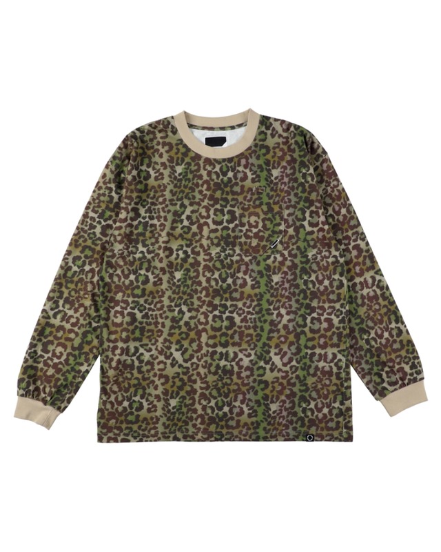 PHINGERIN OPTICAL LOOP LS T-SHIRT LEOPARD
