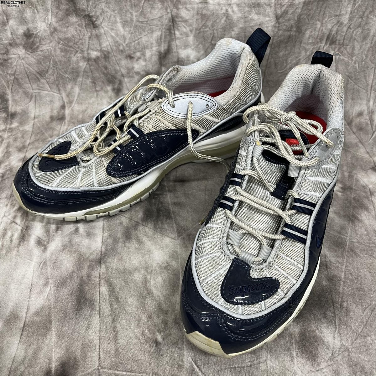 【美品】supreme NIKE AIR MAX 98 28.5(US10.5)