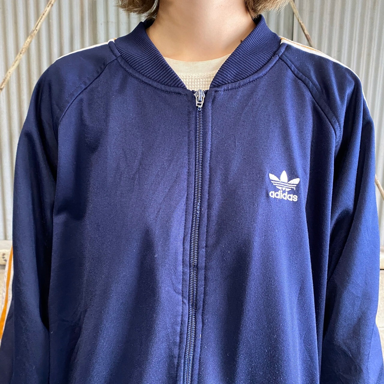 90年代 adidas アディダス サイドライン トラックジャケット メンズ XL  