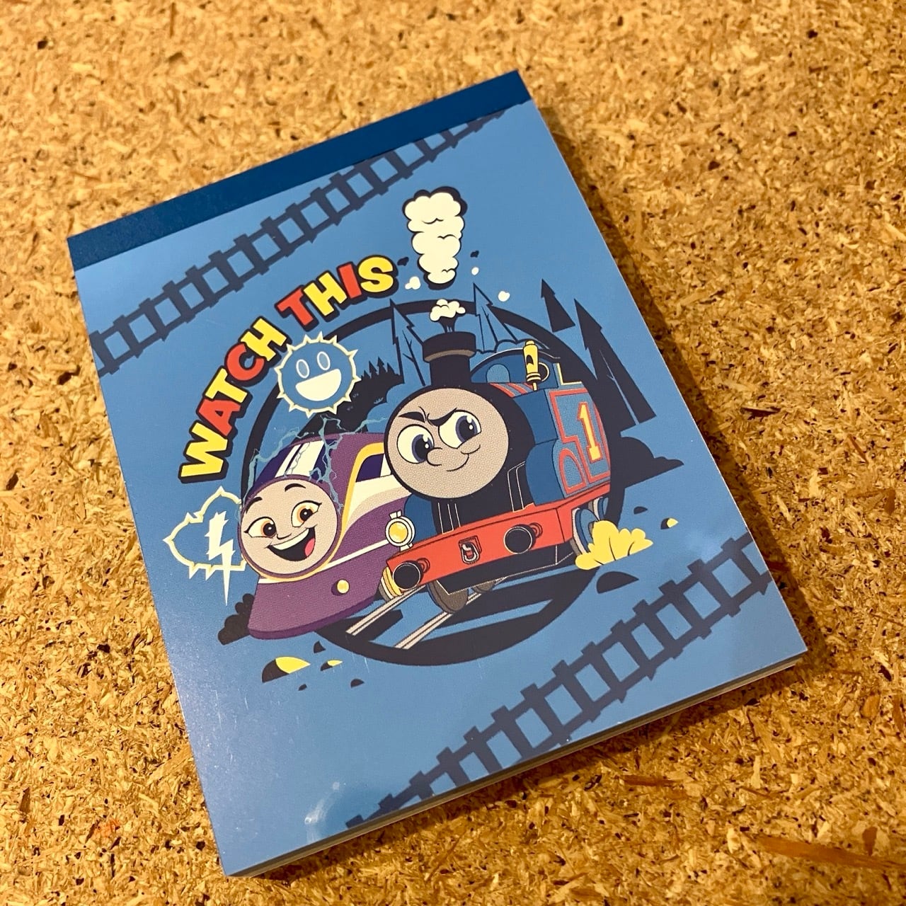 きかんしゃトーマス Blue ミニメモ CA02