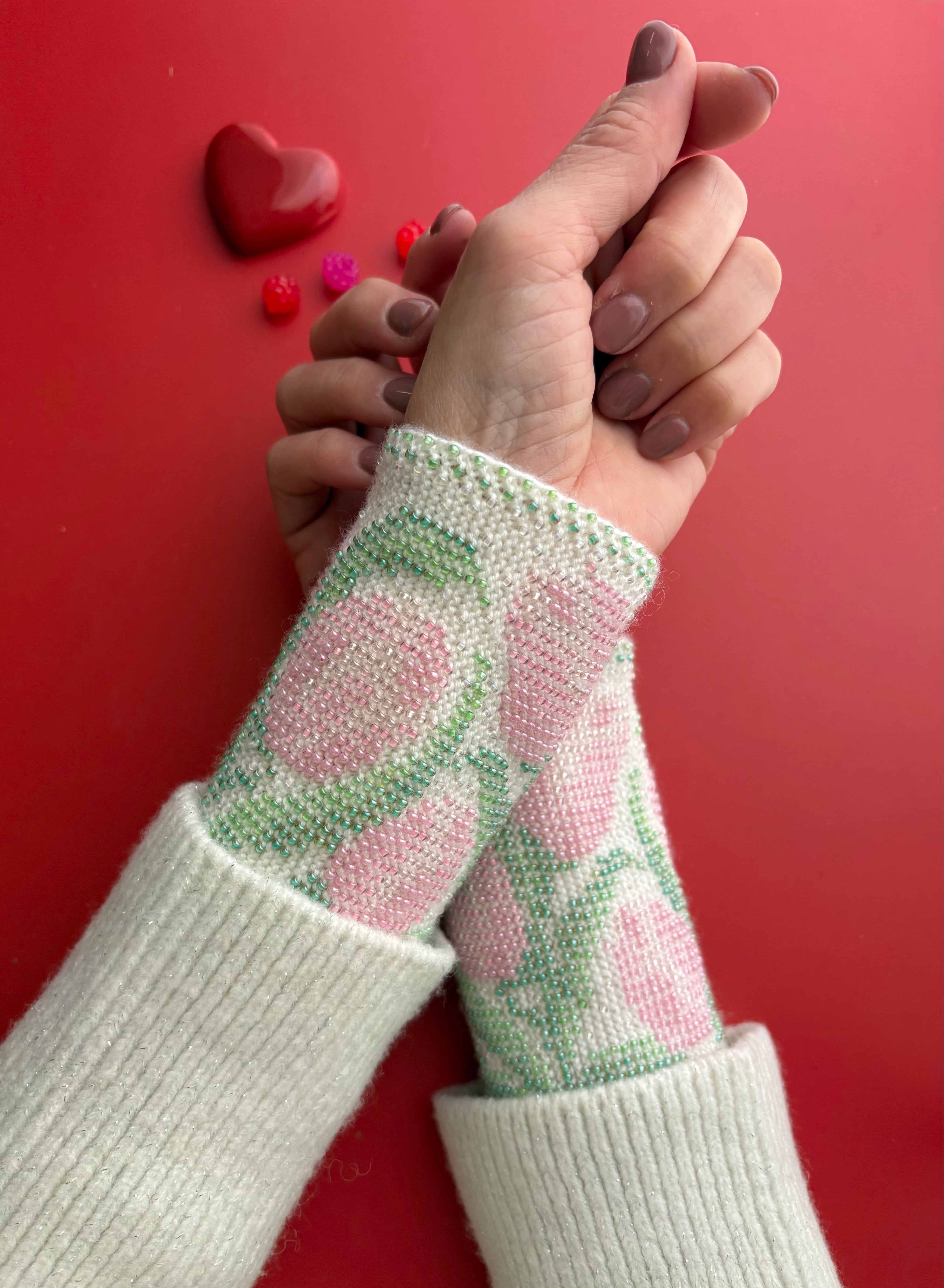 リエシネス（ビーズ編みのリストウォーマー） | paldies