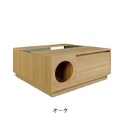 4cats & dogs ペットハウス付きセンターテーブル Coco