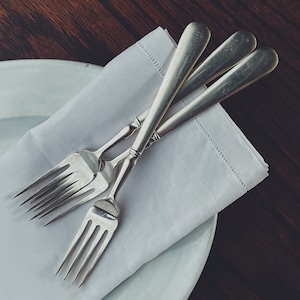 British Silverplate fork