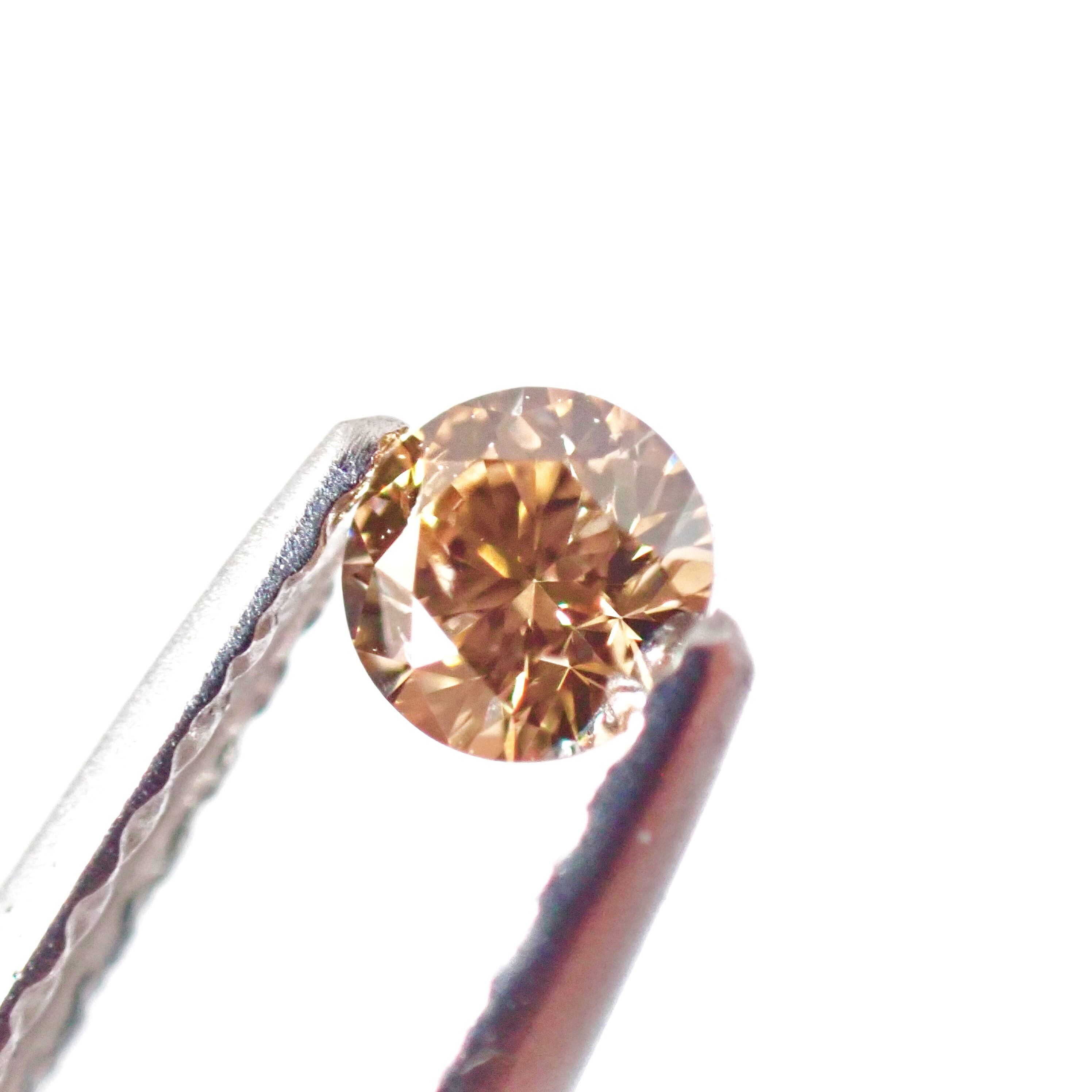 FANCY BROWN 0.998ct RD/RT1824/CGL