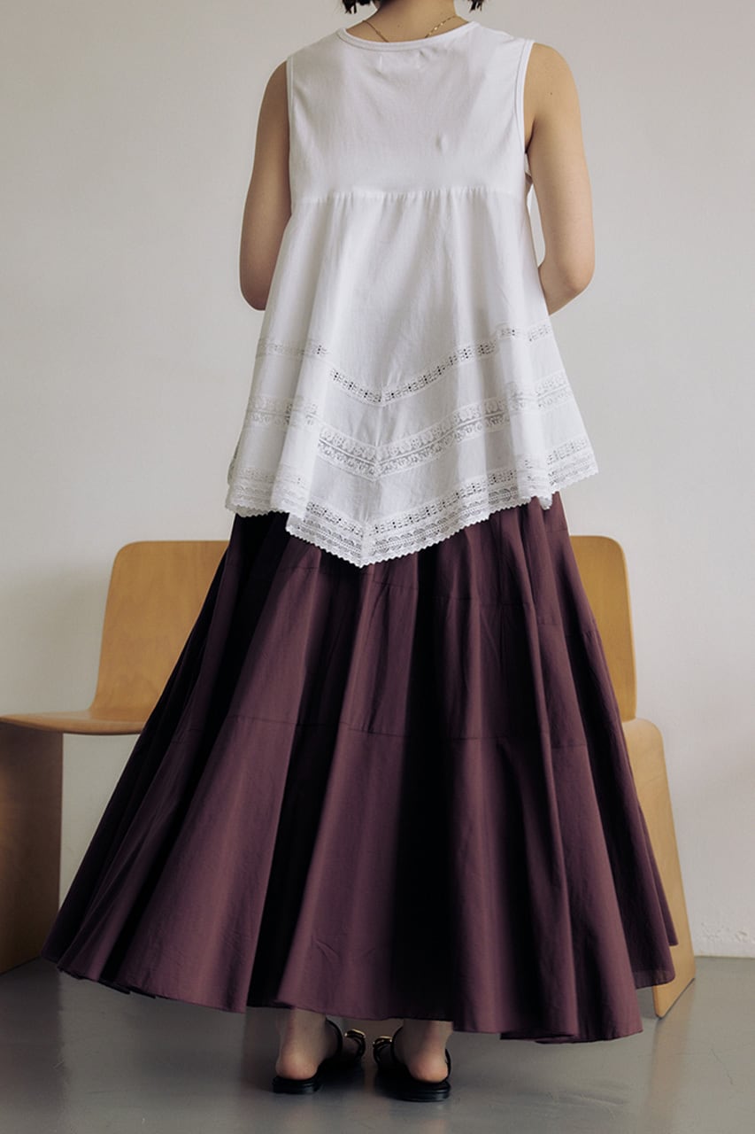 SGN05117〕ティアードフレアスカート | AAYUSHI