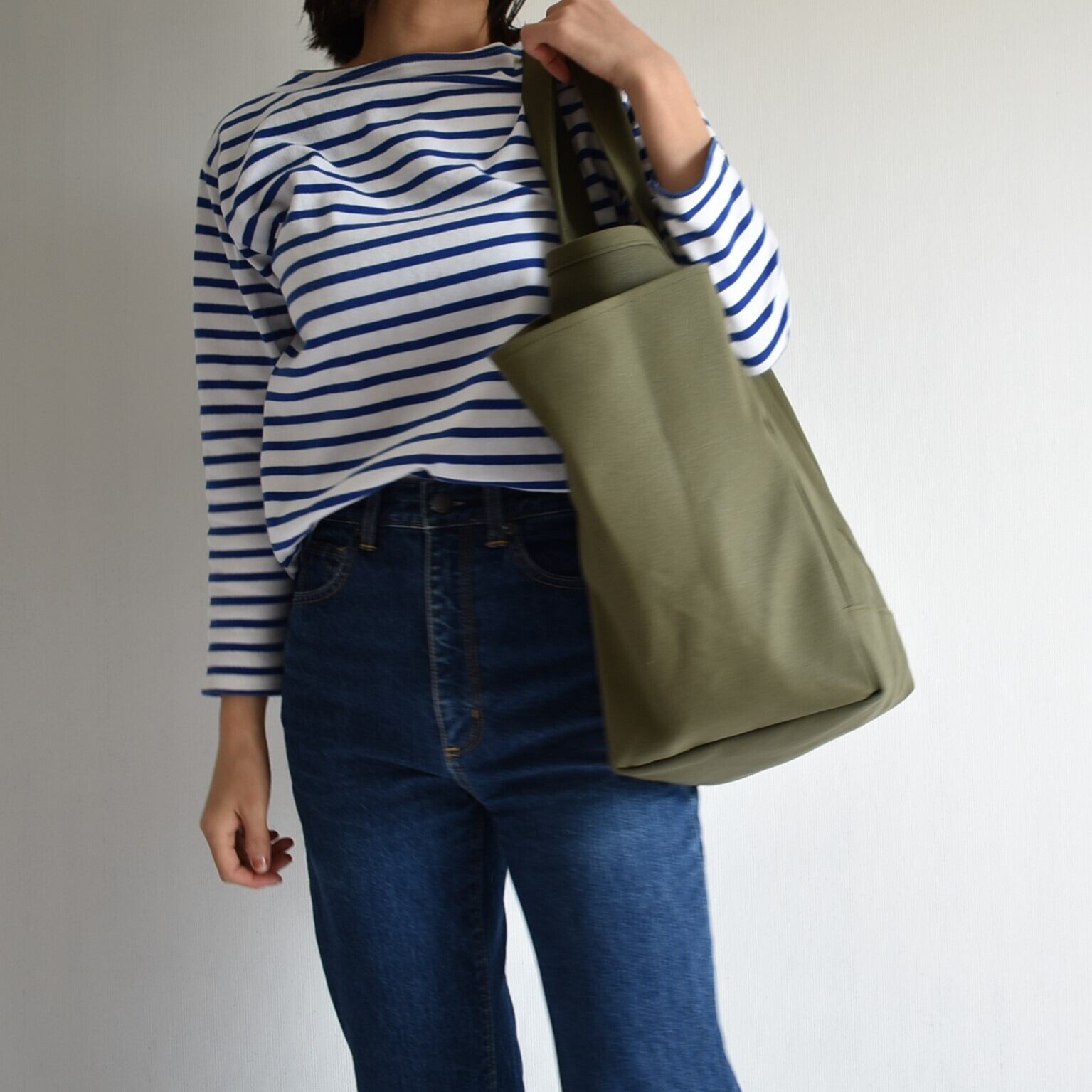 STYLE TOTE BAG (オリーブ/カーキ) | cherie aimer trip（シェリ エメ