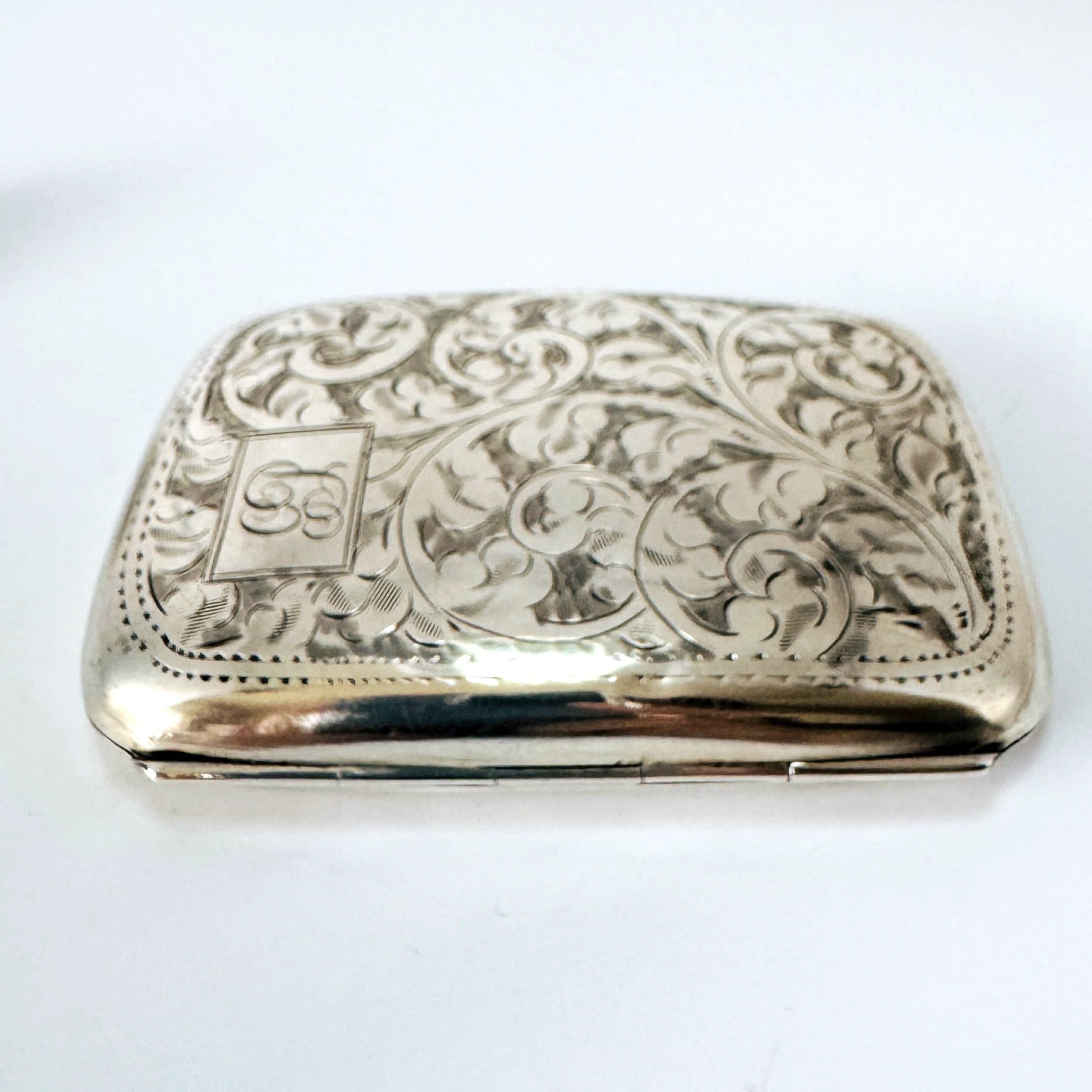 ☆1850年代 英国 ☆アンティーク 純銀製 カードケース イギリス 925