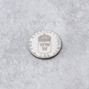 スウェーデン 1クローナ コインリング|SWEDEN 1KRONA COINRING