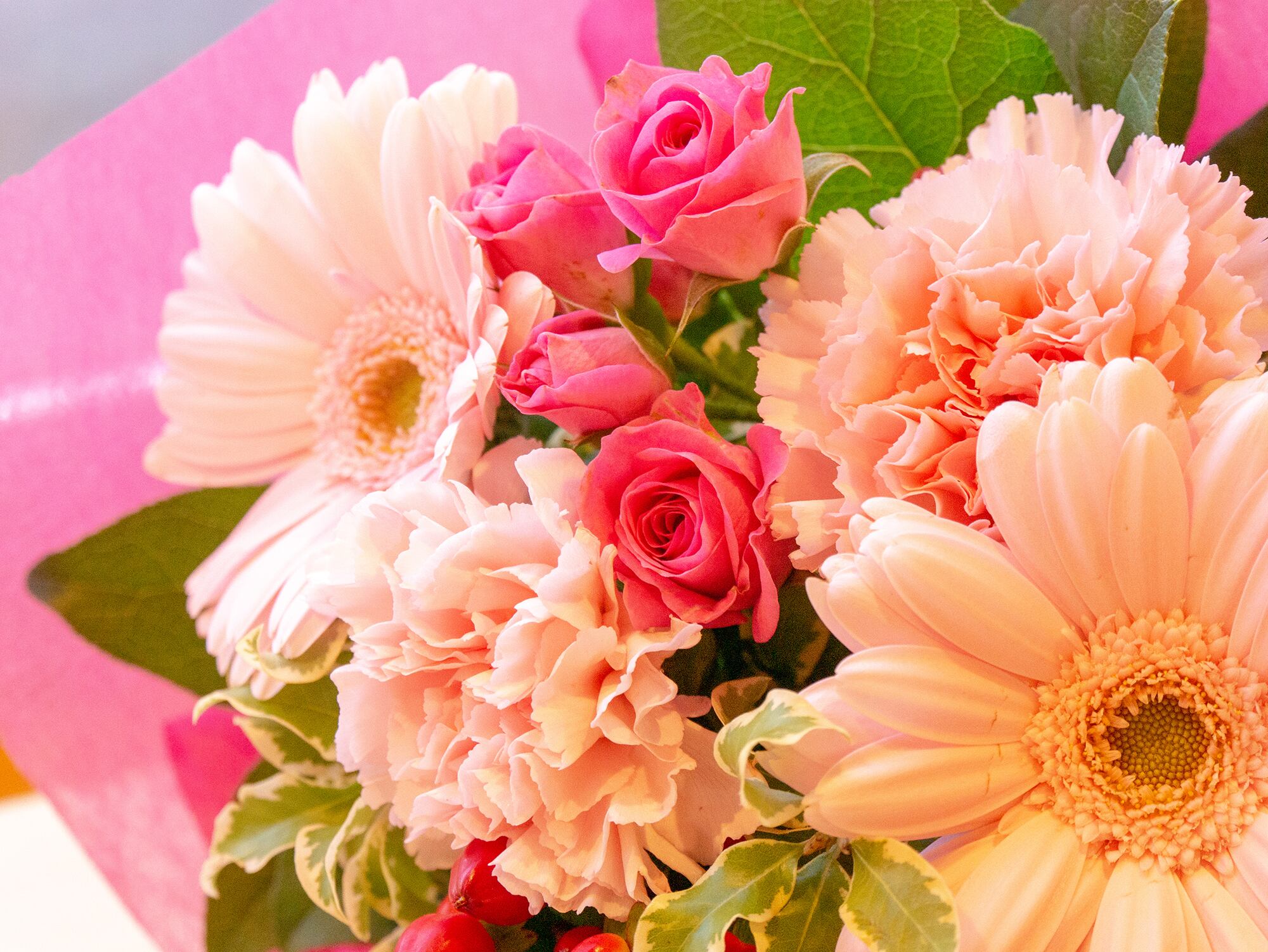 ピンクの花束（GH3501） | 花の店タマキ
