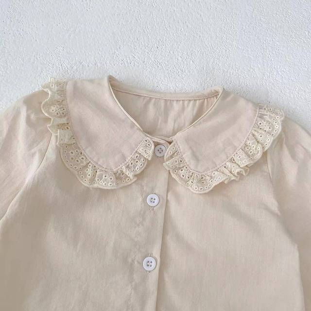 【取寄】1枚は持っておきたいフリル襟付きブラウス