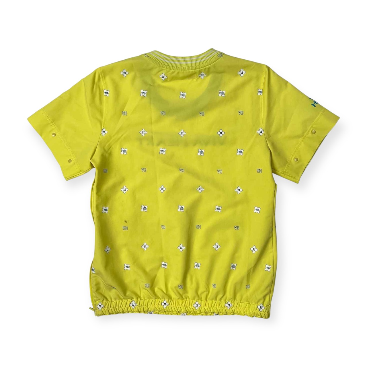 VIVA HEART ビバハート 半袖 プルオーバー シャツ ジャケット サイズ 40 /ゴルフ/レディース/イエロー