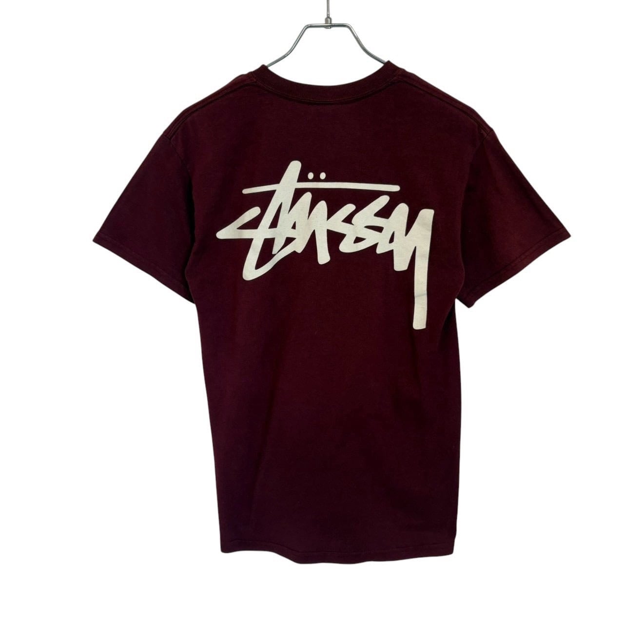 stussy ステューシー Tシャツ L バックロゴ プリント ショーンフォント