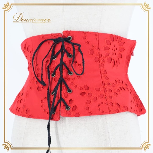 フラメンコ 衣装 trajes de flamenca ベルト サッシュベルト レッド系 ブラック系 赤 黒 レース 編み上げ ダンス 小物 装飾 飾り ダンス パーティ 発表会 発表会衣装 舞台
