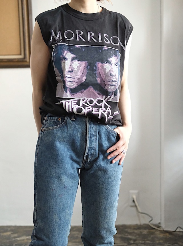 80’s Jim Morrison sleeveless Tee