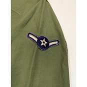 60s US ARMY "1st MODEL" OG107 UTILITY SHIRT Size MEDIUM