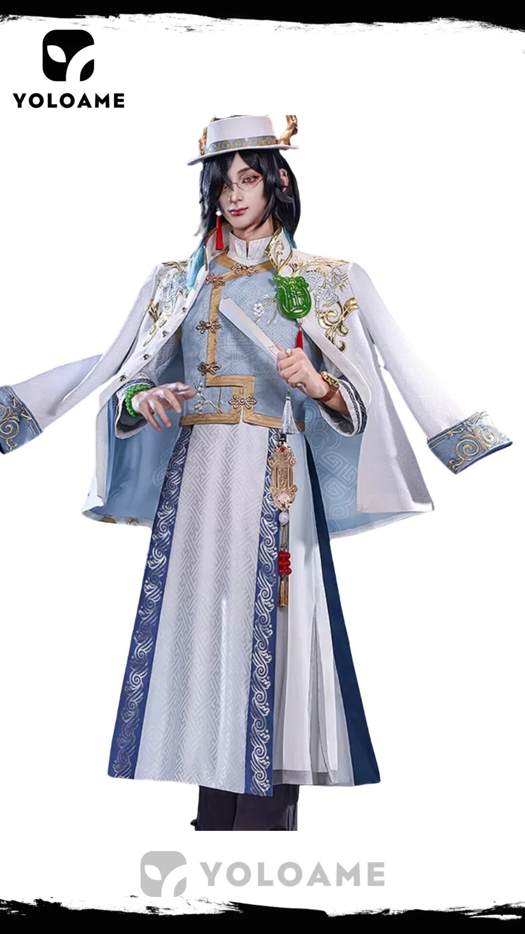 IdentityV 第五人格 白黒無常 宿傘之魂 商人 コスプレ衣装【三分妄想 1