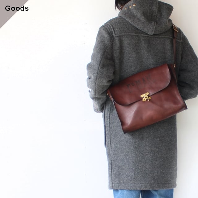 vasco ヴァスコ LEATHER POST SHOULDER BAG オイルドレザーポストショルダーバッグ VS-258L ブラウン |  C.COUNTLY ONLINE STORE｜メンズ・レディス・ユニセックス通販 powered by BASE