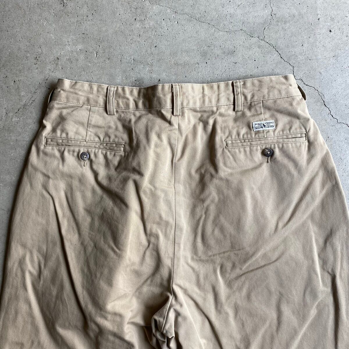 Polo Ralph Lauren ポロラルフローレン 2タック ツータック チノパンツ